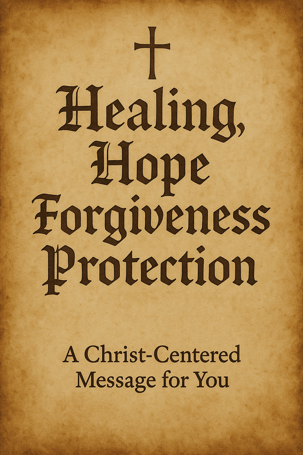 xCOLLECTOR MASTER EDITION — 1/1 Unique Work (Only One Worldwide) A Christ-Centered Message for You