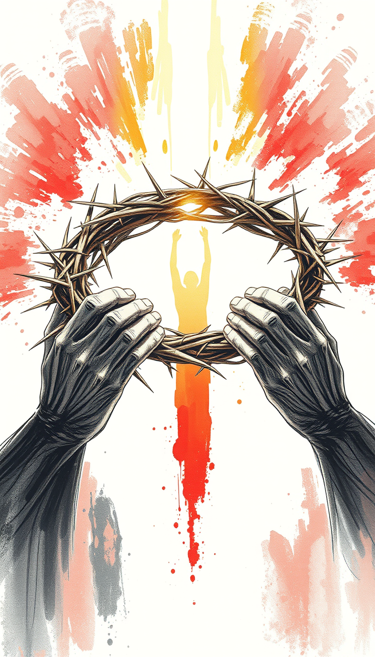 COLLECTOR MASTER EDITION — 1/1 Unique Work (Only One Worldwide) The Crown of Thorns