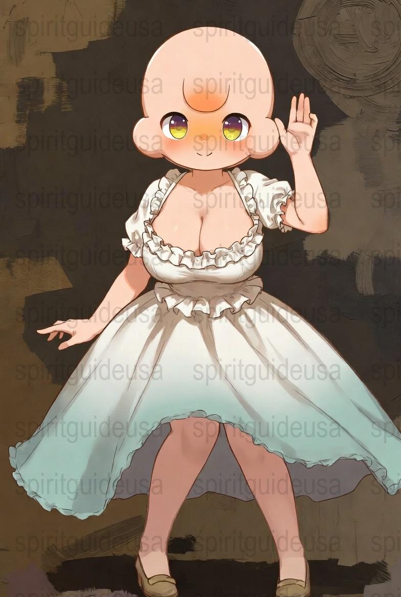 Anime Girl Art Print, Cute Character Poster, Fantasy Wall Decor, Manga Style Illustration