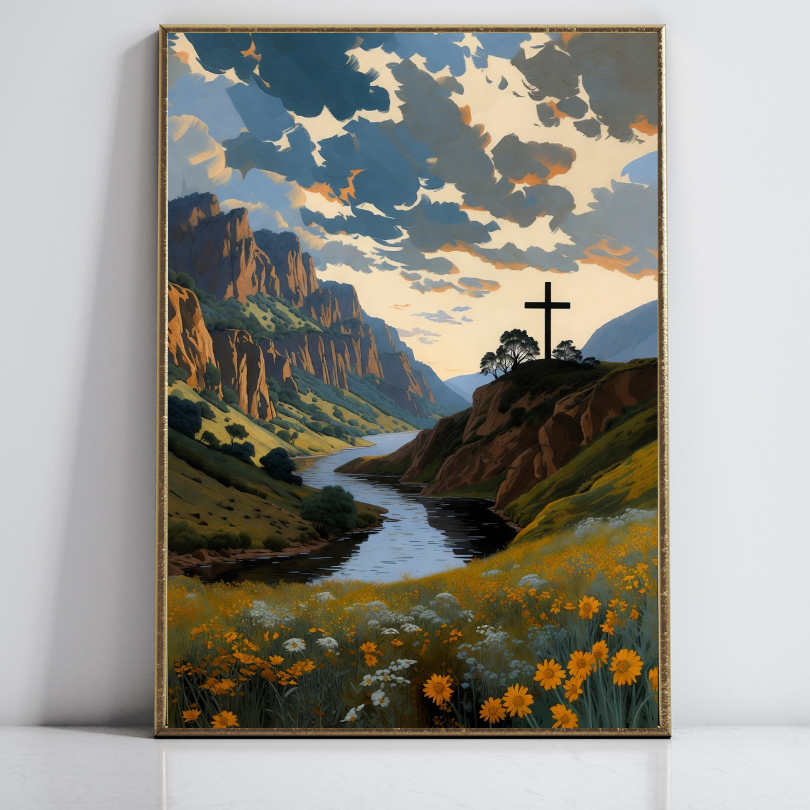 Bring a touch of nostalgic charm and spiritual beauty into your home with this whimsical vintage Bible verse poster. Designed with warm retro tones, hand-drawn illustrations, and uplifting Scripture, this artwork creates a peaceful, faith-filled atmosphere in any room. Its dreamy, storybook-inspired style makes it perfect for prayer corners, study spaces, bedrooms, nurseries, or as a thoughtful Christian gift.
Let this vintage poster remind you of God’s love, guidance, and hope — a timeless treasure you can