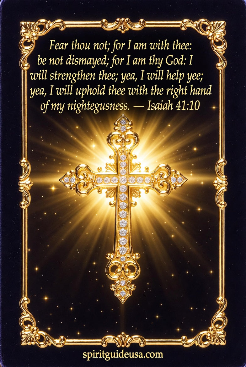Prayer Certificate Digital Download •GOLD CELESTIAL CROSS