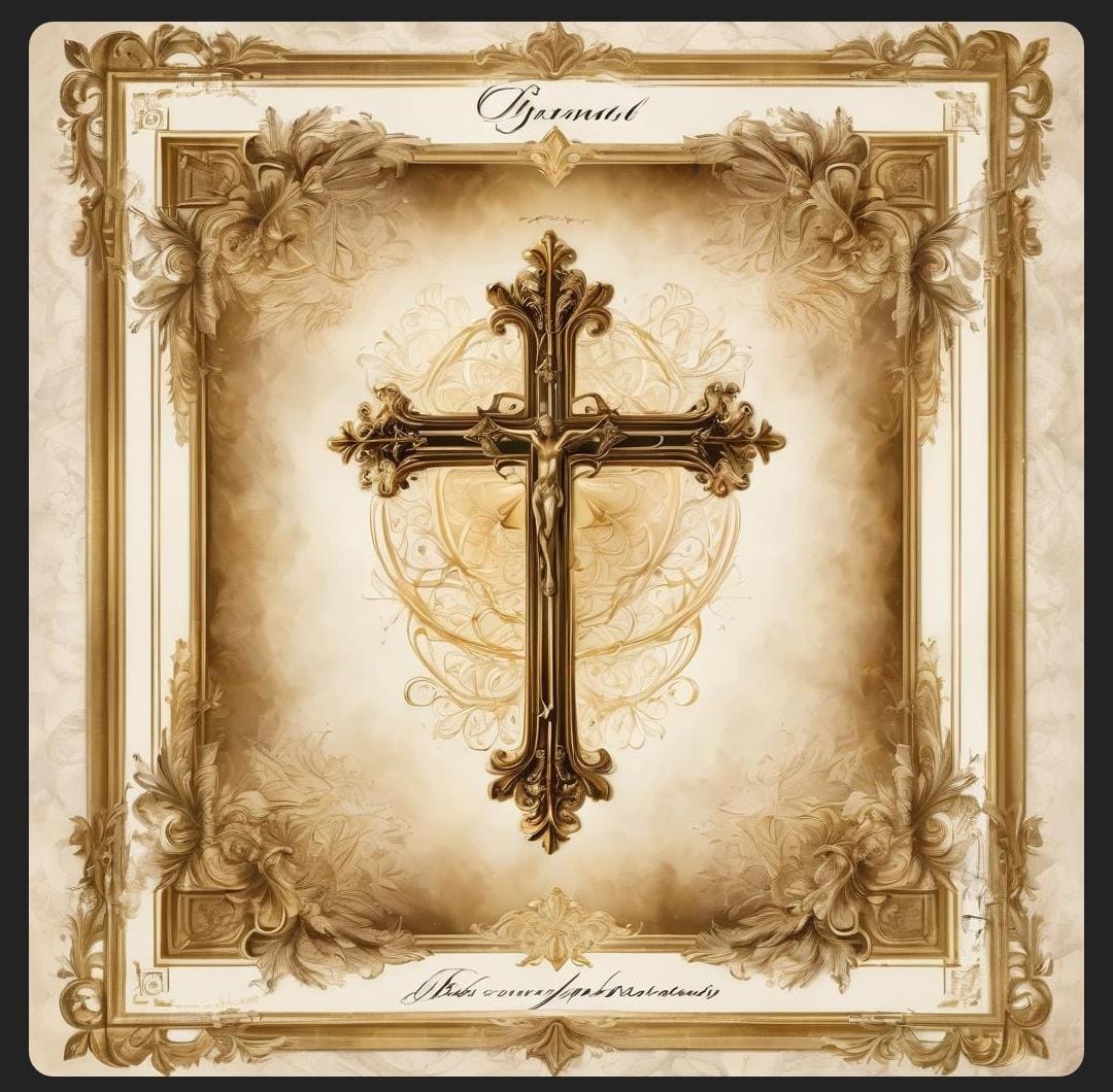 COLLECTOR MASTER EDITION — 1/1 Unique Work (Only One Worldwide)Eternal Cross – 1/1 Collector Edition | Unique Sacred Artwork + Original Hymn (Digital Masterpiece)