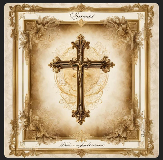 COLLECTOR MASTER EDITION — 1/1 Unique Work (Only One Worldwide)Eternal Cross – 1/1 Collector Edition | Unique Sacred Artwork + Original Hymn (Digital Masterpiece)