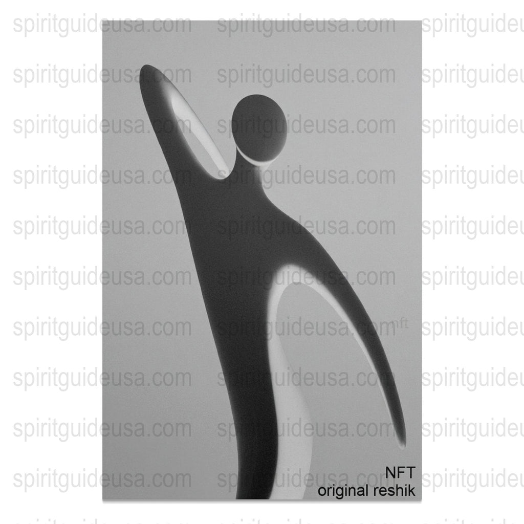 Abstract Metal Sculpture Art, Minimalist Black and White Home Decor, Modern Artwork for Office