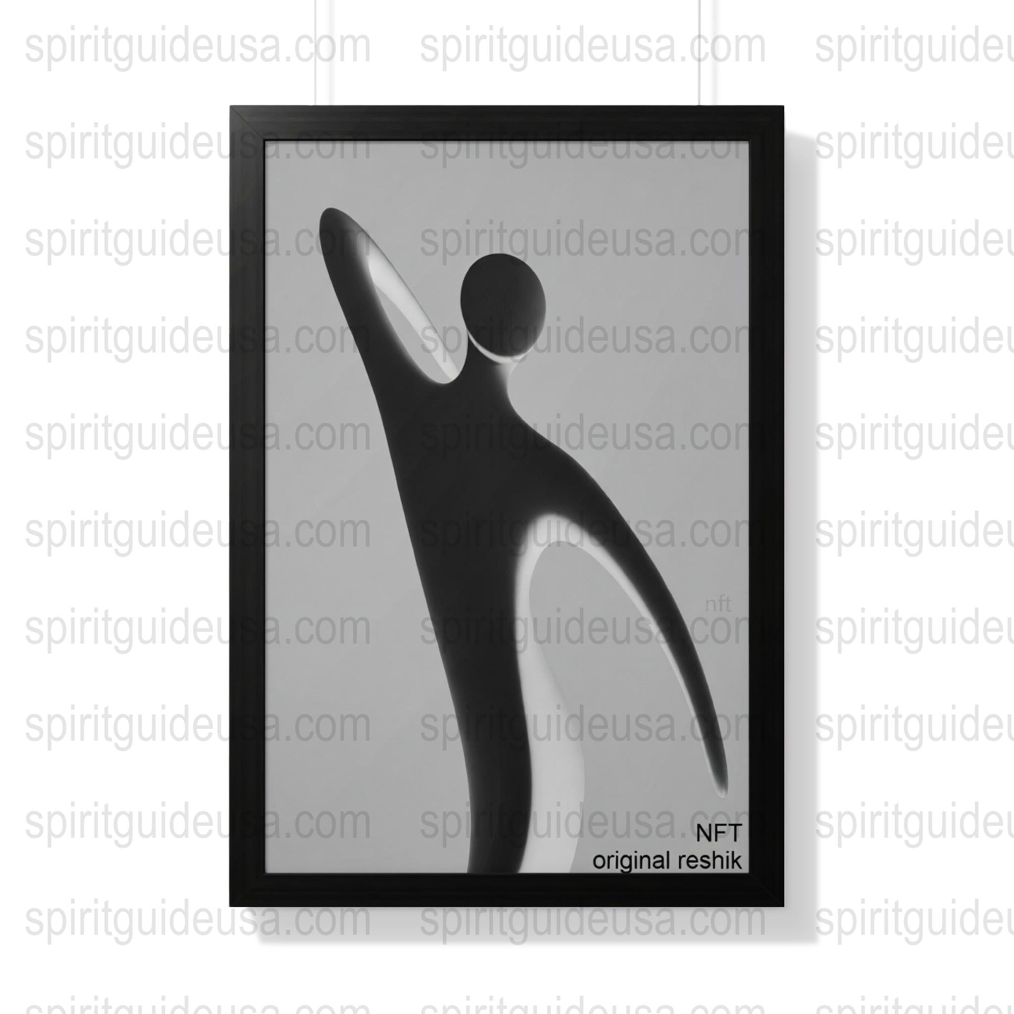 Modern Abstract Art Print, Minimalist Black and White Decor, Contemporary Wall Art, Stylish Home Decoration