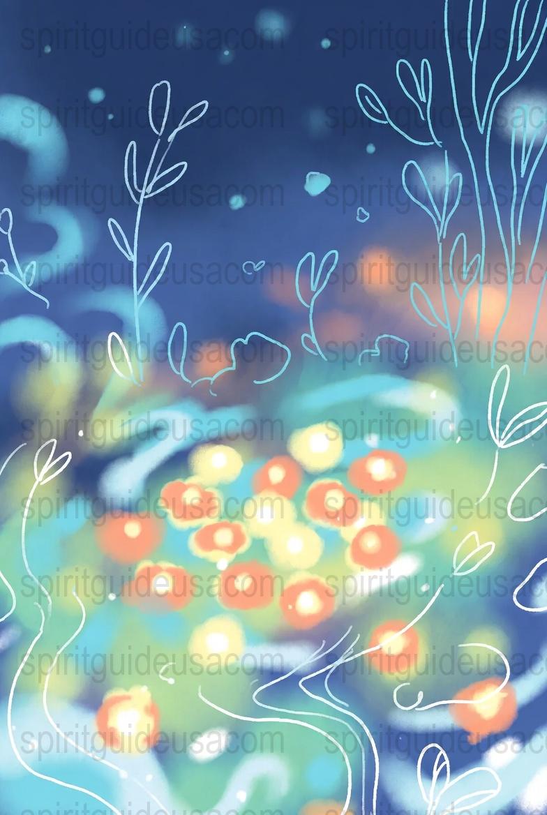 Abstract Floral Art Print, Colorful Botanical Wall Decor, Modern Home Decoration, Vibrant Nature Illustration