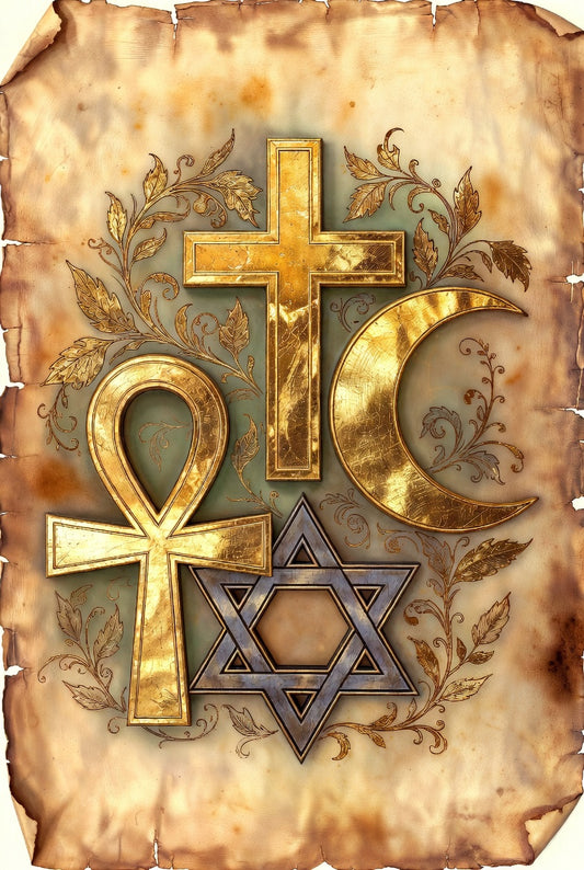 #Exclusive1of1 Divine Collector Poster | Ancient Parchment & Religious Symbols | World’s Only Edition #jesus #divine #spirit #gospel #god #bibel #reels #trending #fypシ #fblifestyletyle (Kopya)