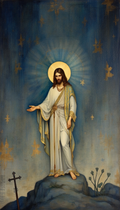 Spirit Guide Divine Jesus Art Digital Download Printable PNG1 $