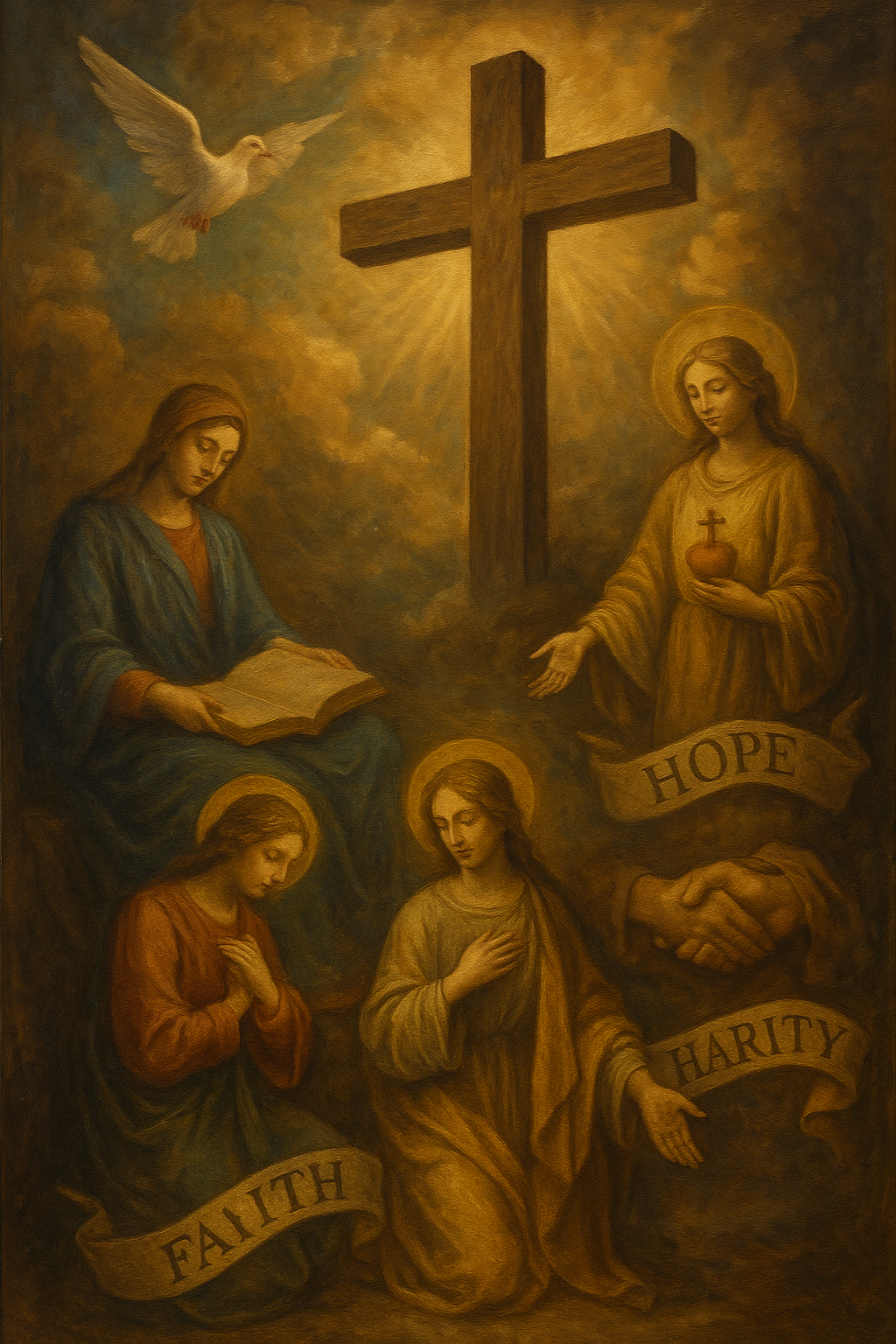 One-of-a-Kind Jesus PNG – Only 1 in the World (Download Now) [Canvas / Painting / Fine Art] + [Digital Wallpaper] + [Phone/Desktop] + [Instant Download]