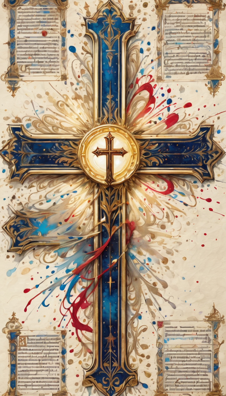 Holy Cross Digital Relic – 1 of 1 Sacred Art File, There Is Only One in the World Tags: #ChristianArt #HolyDesign #NFTReady