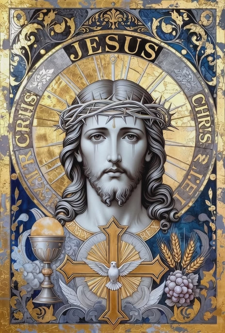 Spirit Guide Divine Jesus Art Digital Download Printable PNG1 $